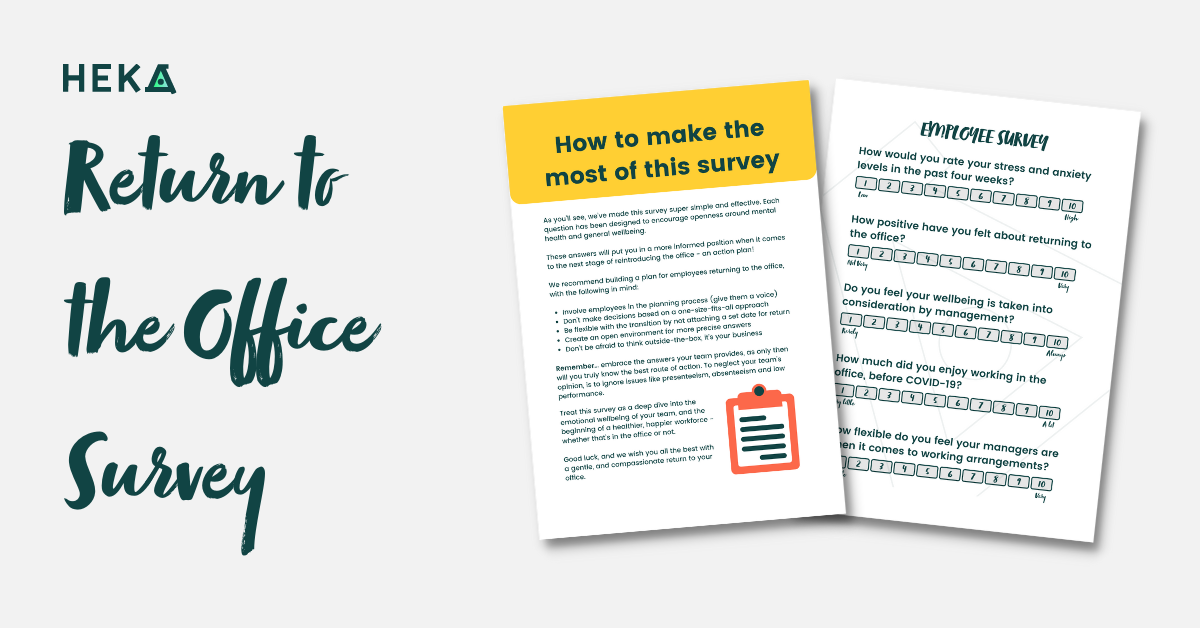 Returning to the office survey Heka